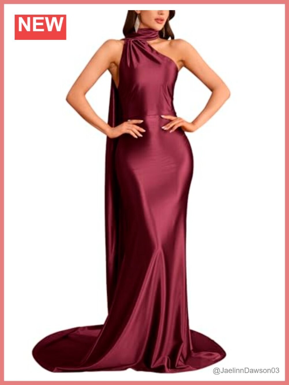 Halter Backless Sleeveless Mermaid Floor Length Formal Dress